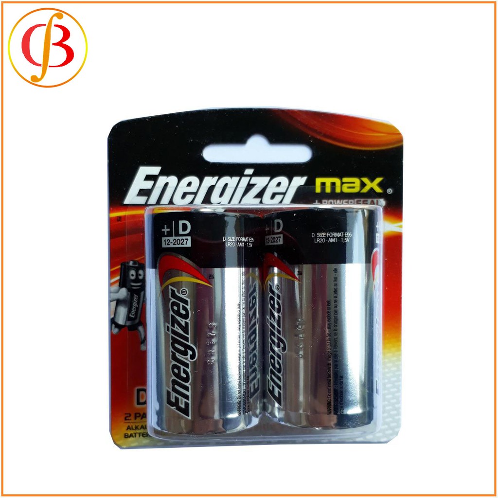 Pin Energizer D, Pin Đại E95 LR20(1vỉ 2 viên)