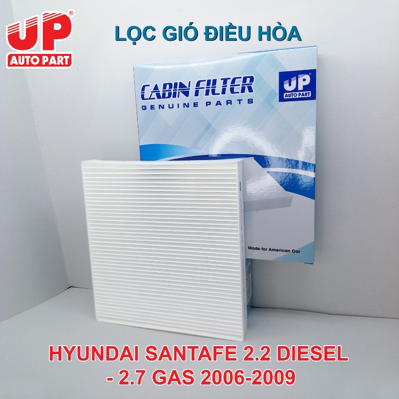 Lọc gió điều hòa HYUNDAI SANTAFE 2.2 DIESEL/ 2.7 GAS 2006-2009
