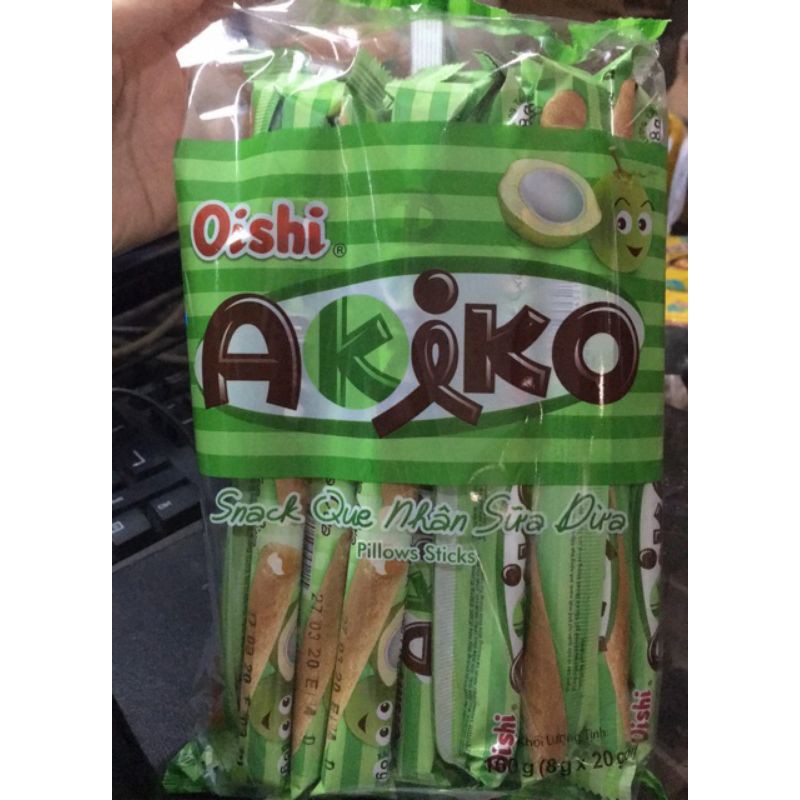 bánh snack akiko gói 160 g