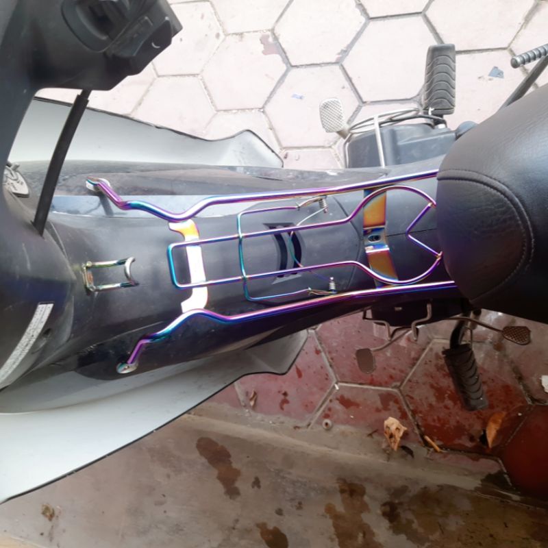 Baga,lượn,giá để hàng xe wave 110,wave 2017-2021,rsx titan