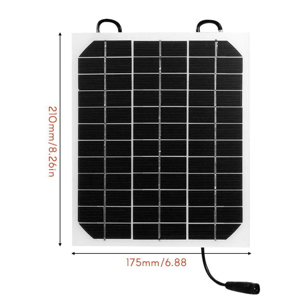 Solar Panel Power Generator Kit Portable Battery Pack For Power Appliances