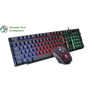 Bàn phím giả cơ và chuột chuyên game r8 1910 led 7 màu - bh 1 năm - hoàng yến computer