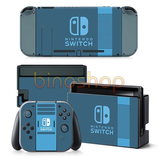 Skin dán máy Nintendo Switch chủ đề RETRO (Thân Máy + Joy Con + Dock)