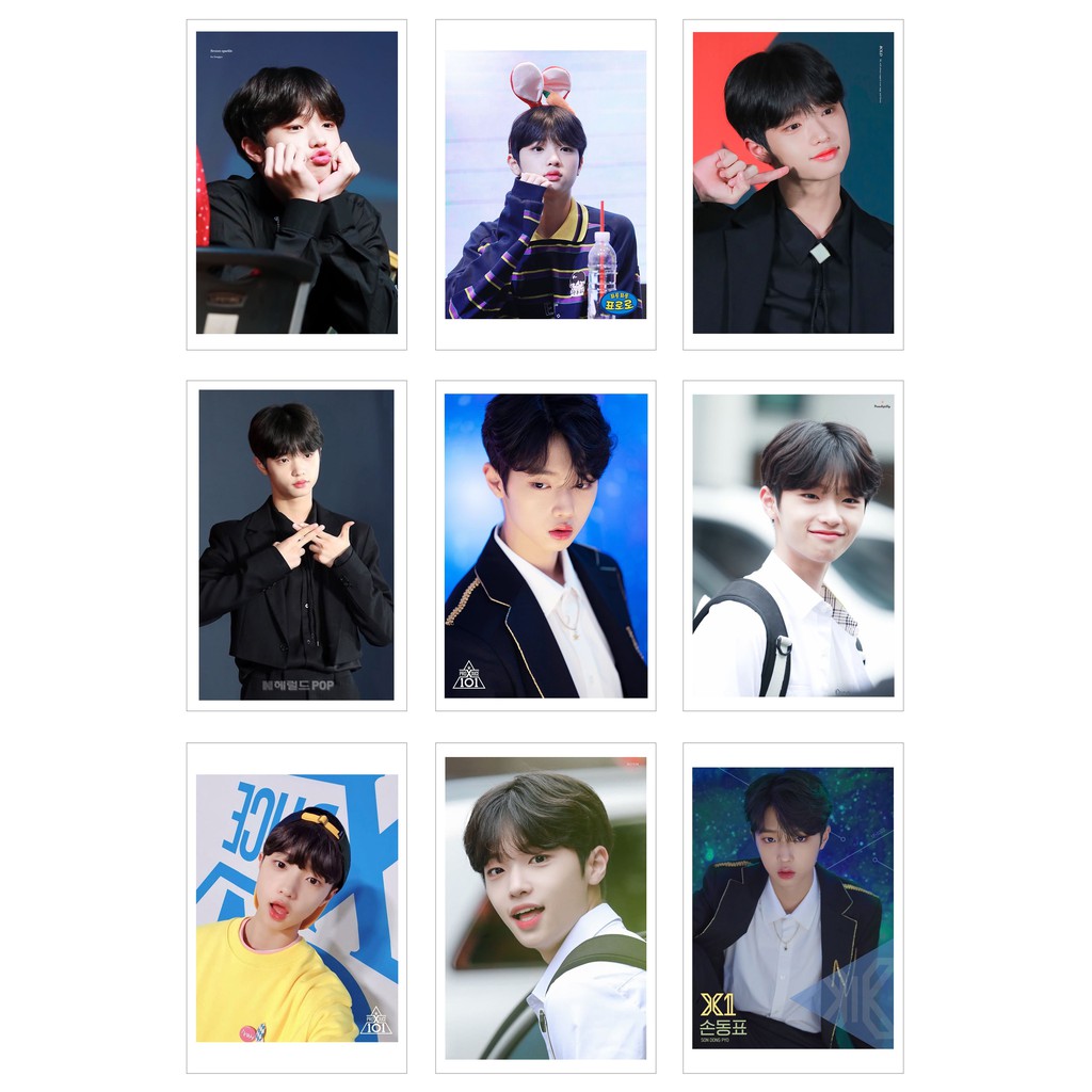 Lomo Card Ảnh SON DONGPYO - X1 ( 45 ảnh)