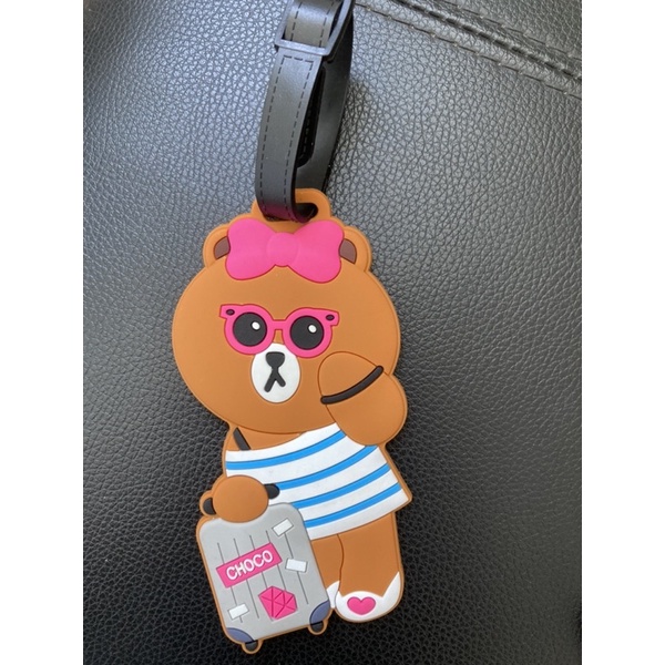 Nametag vali, balo hoặc thẻ đeo tiện ích nhiều mẫu Gấu Thỏ Vịt Brown Cony Sally Choco Line