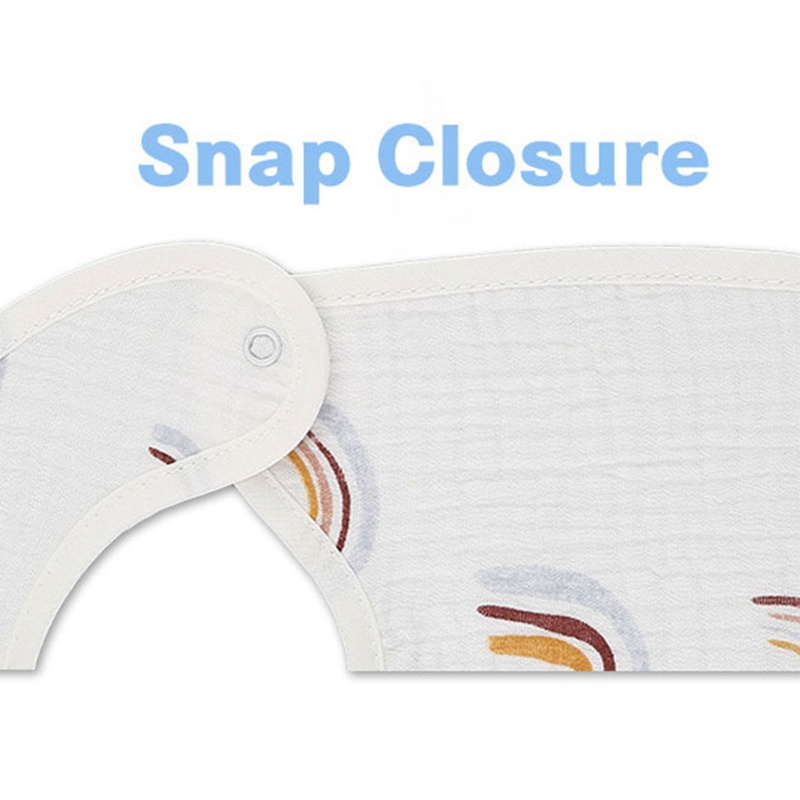 Set 2 Yếm Ăn Cotton Chống Thấm Nước Dành Cho Các Bé