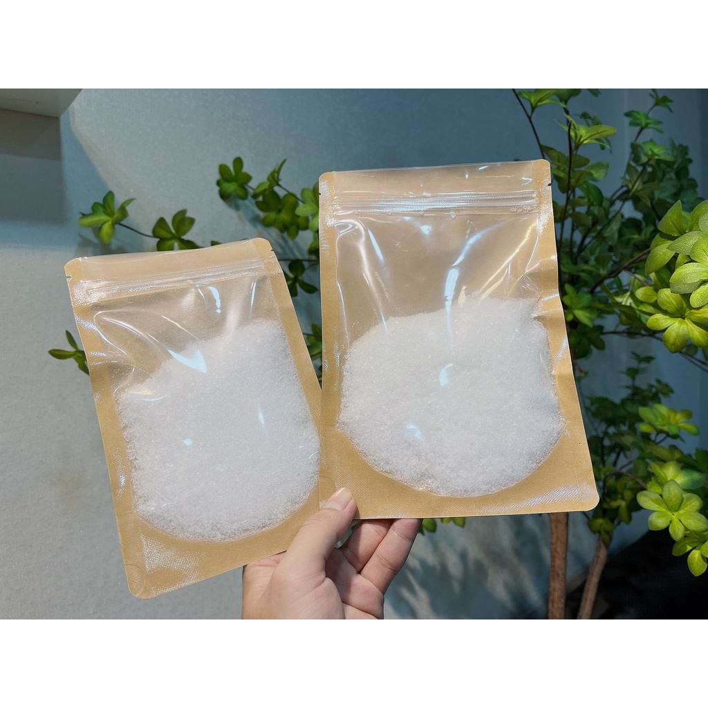 [Tách lẻ] Muối Epsom MỸ phục hồi da bị nhiễm corticoid, mụn, thay sữa rửa mặt, xà phòng tắm 100g - Hity Beauty