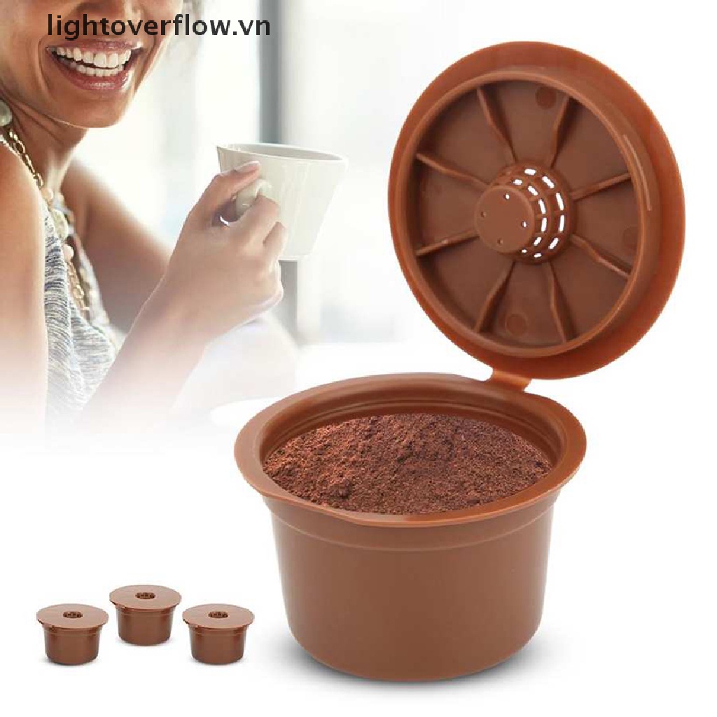 Set 3 Cốc Lọc Cà Phê Có Thể Tái Sử Dụng Cho Máy Pha Cà Phê Caffitaly