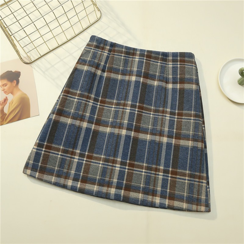 Chân váy chữ A ngắn sọc caro (S,M,L) Quảng Châu - Hachi | BigBuy360 - bigbuy360.vn