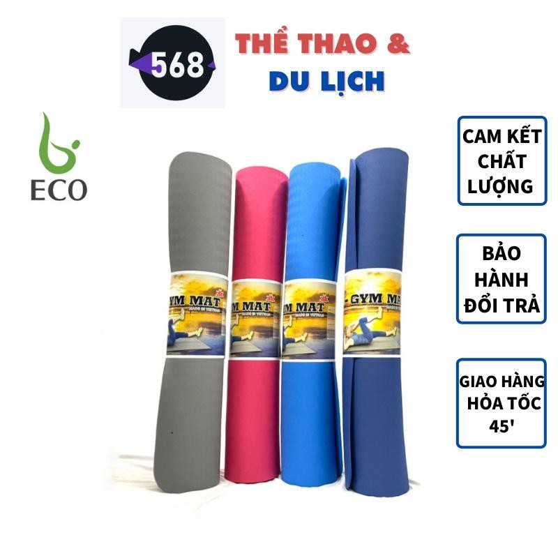 Thảm tập yoga gym giá rẻ chống trượt siêu dày siêu êm 568 LYPROEVA