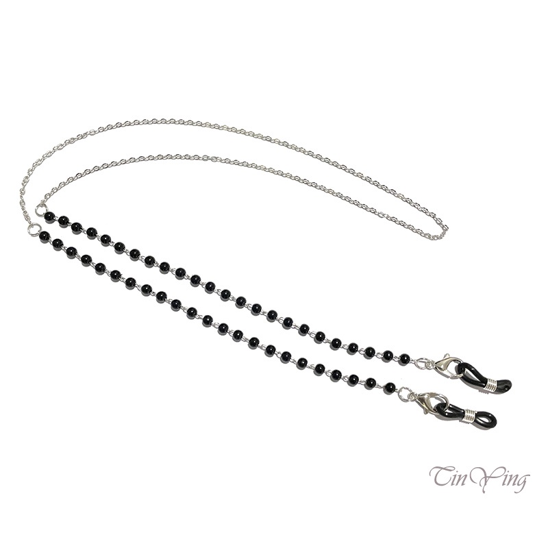 GETNOIVAS Dây Xích Ngọc Trai 70CM Phụ Kiện Đeo Mắt Kính Đa Năng Thời Trang Cho Nữ