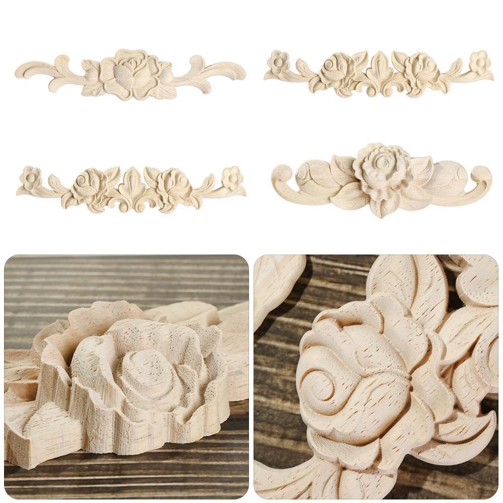 Khung Gỗ Chạm Khắc Hoa Trang Trí Nhà Cửa Phong Cách Châu Âu