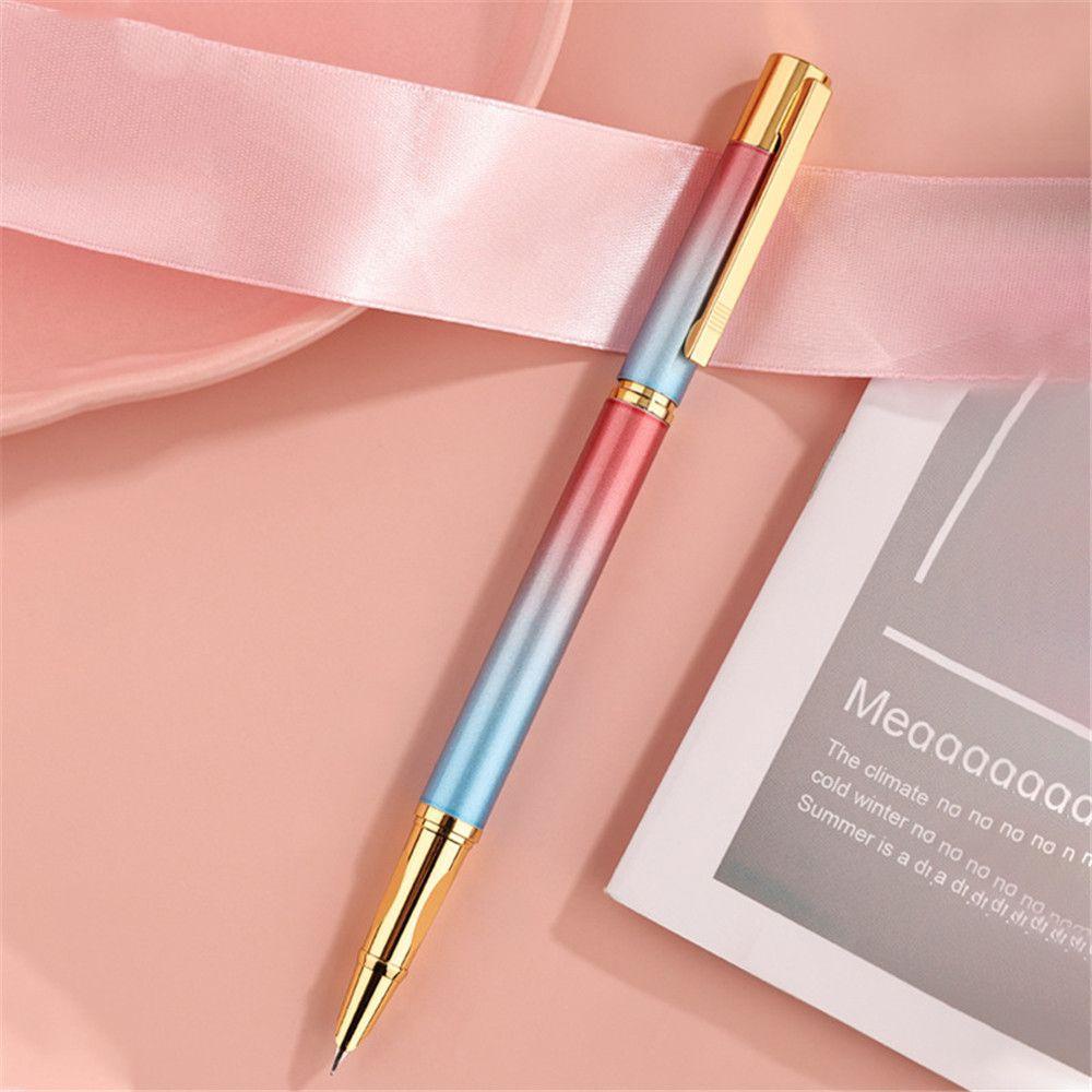 LANFY Bút Mực Kim Loại 0.5mm Màu Sắc Tuyến Tính