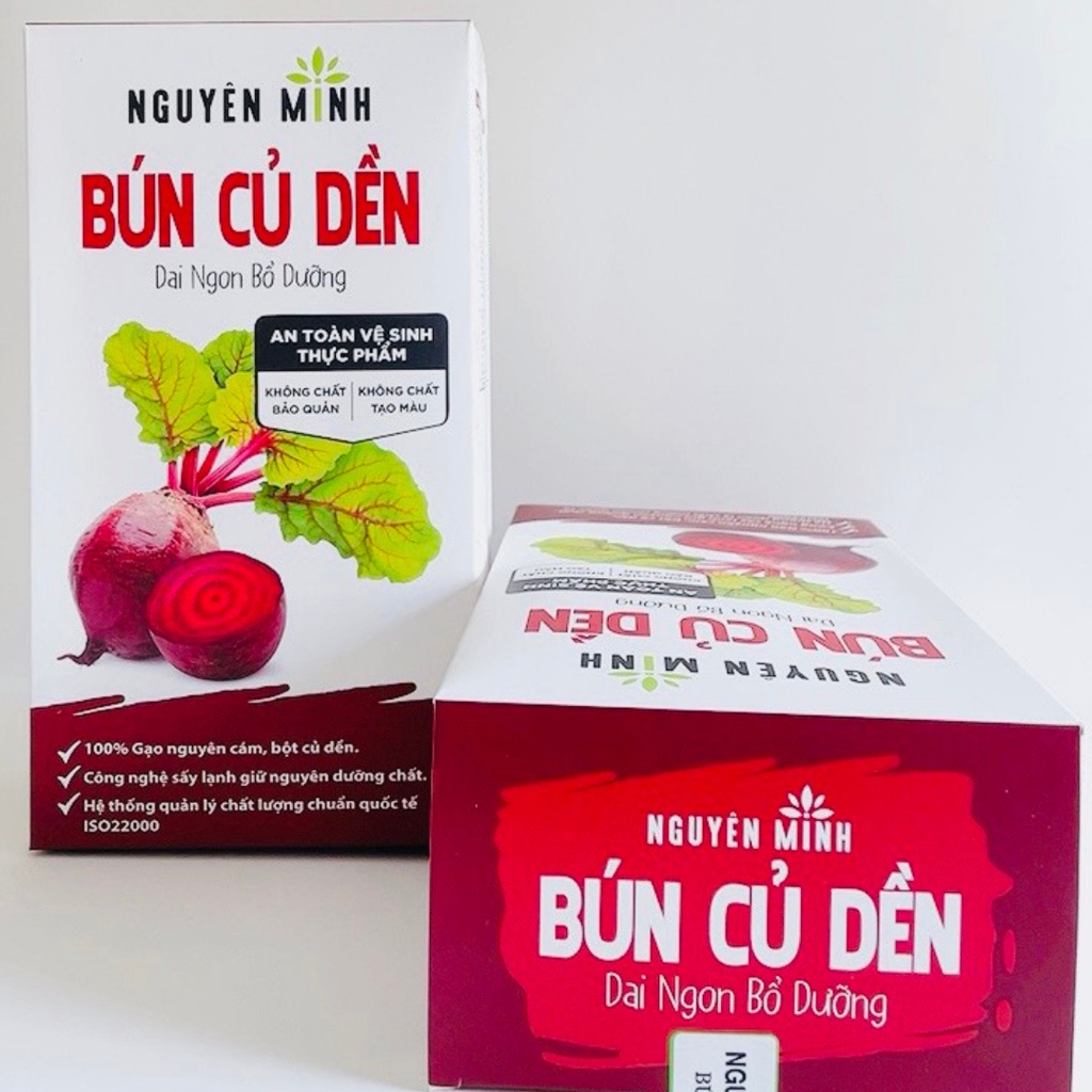 Bún Củ Dền Nguyên Minh Hộp Giấy 300g