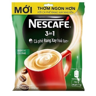 Nescafe đậm vị cà phê - túi 46 gói * 17g