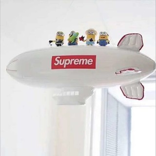 Phao Máy Bay Supreme Trắng Đỏ Hottrend