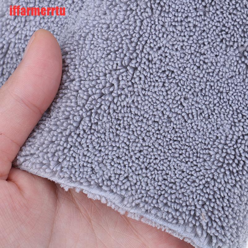 (Ifu-Code) Khăn Lau Vải Microfiber Không Thấm Nước 380gsm