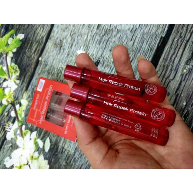 Dưỡng tóc nguyên chất Sophia  Hair Repair Protein 13ml*10 Siêu Phục Hồi Tóc Nát | BigBuy360 - bigbuy360.vn