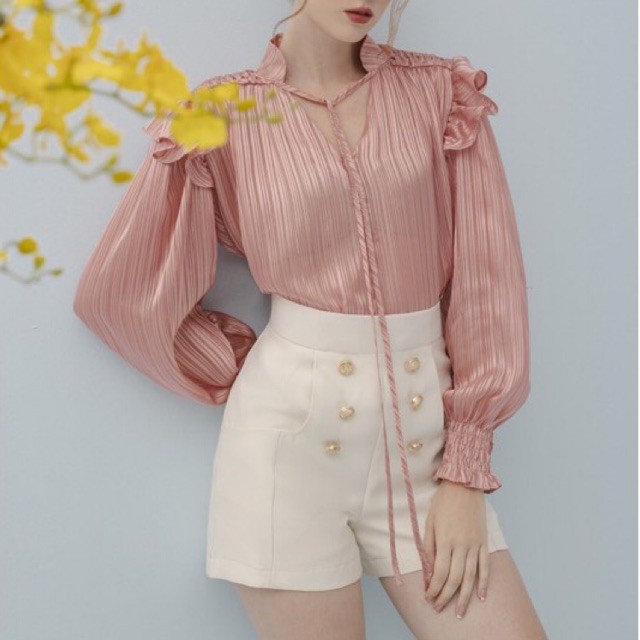 Áo lụa kiểu - Sora Top