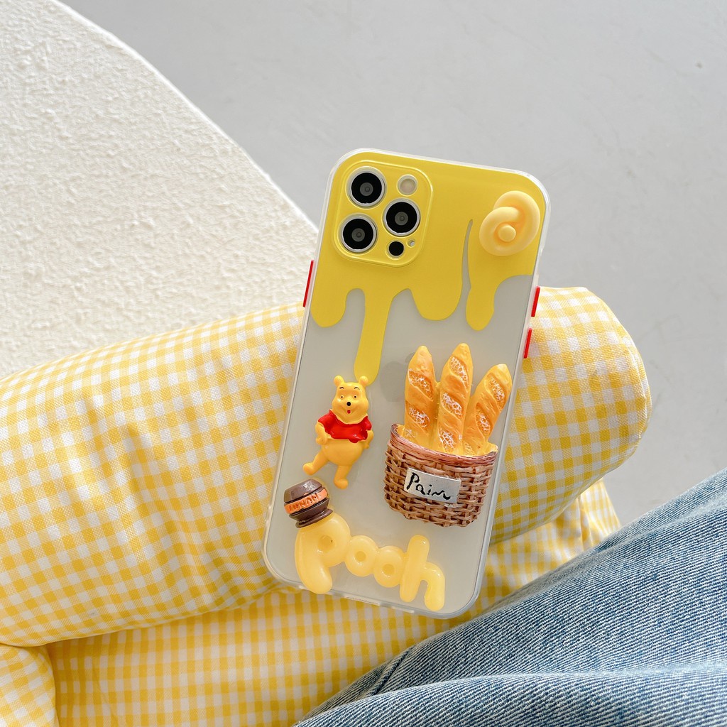 Dễ Thương Ốp Điện Thoại Hình Winnie The Pooh Cho Iphone 12mini 11promax Xsmax Xr X 7 8plus Se2020 | BigBuy360 - bigbuy360.vn