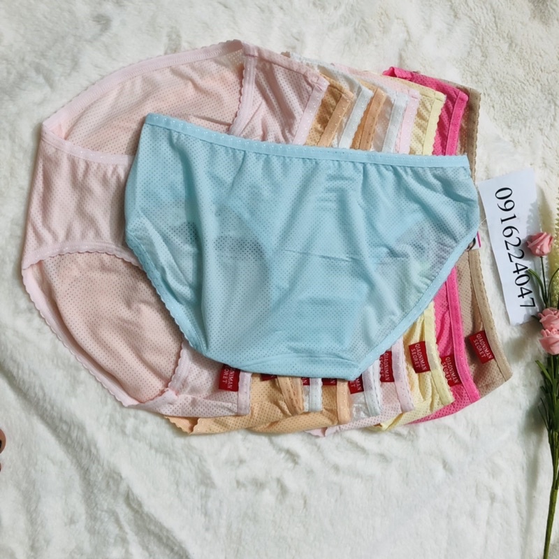 Set 10 quần lót nữ thun lạnh thông hơi, quần chíp nữ điều hoà cực mát