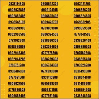 Sim đẹp toàn quốc Mobi