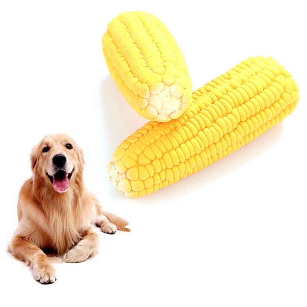 Đồ Chơi Nhai Gặm Hình Quả Bắp Co Giãn Vui Nhộn Cho Thú Cưng