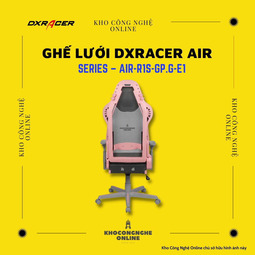 Ghế lưới DXRacer AIR series – AIR-R1S-GP.G-E1 (AIR/D7100/GP.G)