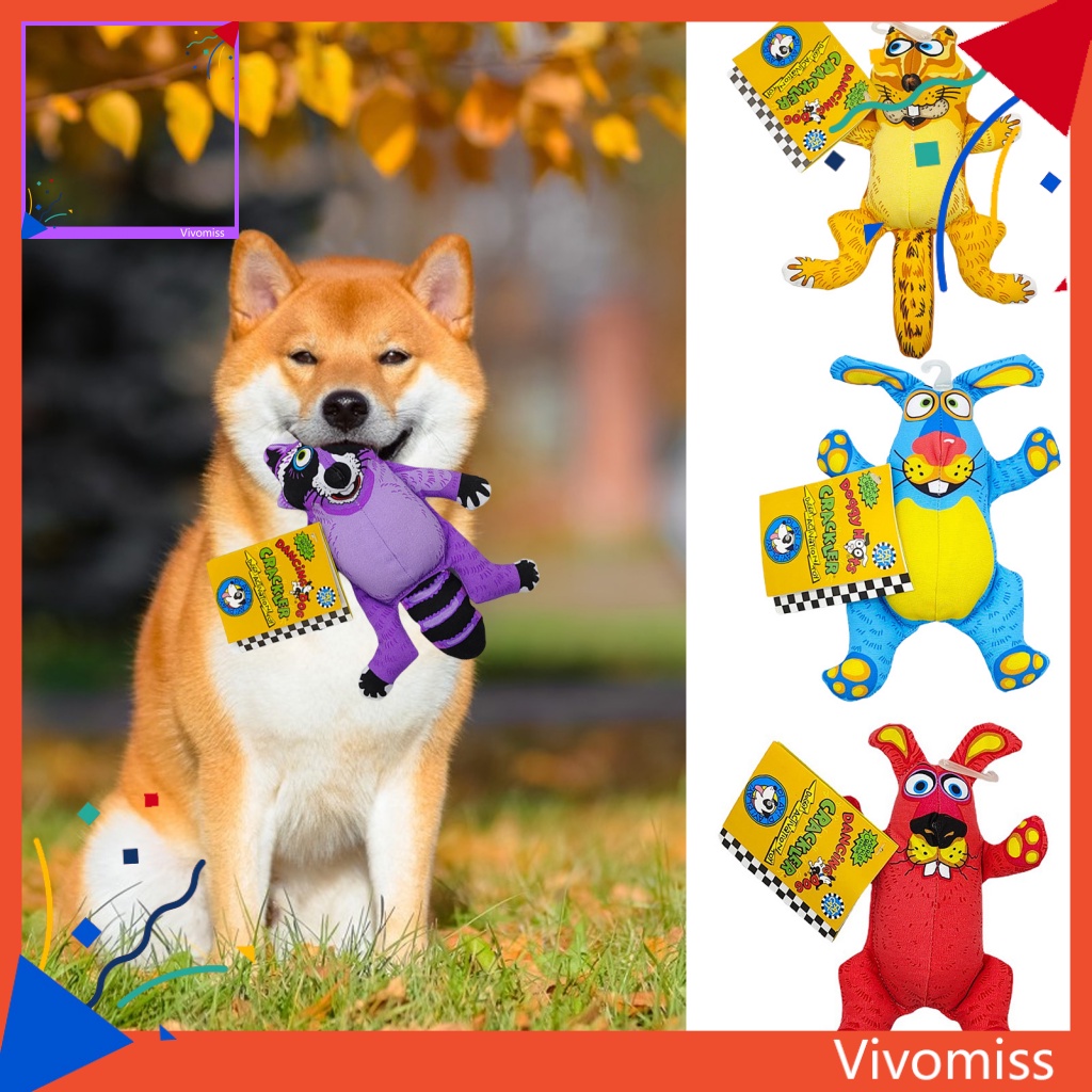 Đồ Chơi Nhai Gặm Bằng Vải Bạt Cotton PP Cho Thú Cưng Trong Nhà Và Ngoài Trời