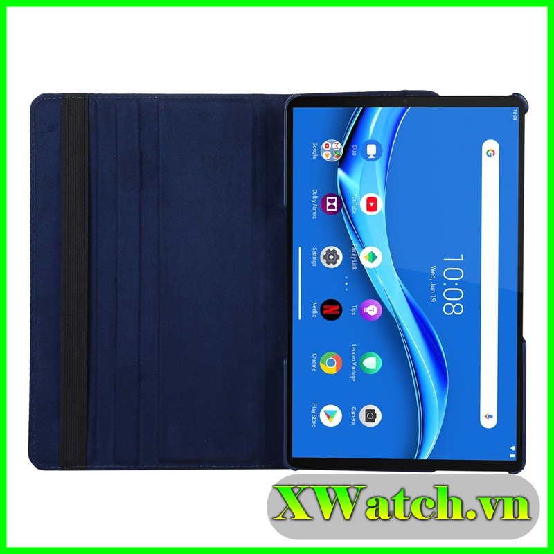 Ốp lưng / Bao da xoay Lenovo Tab P11 / P11 plus  2021 có chân chống xem phim