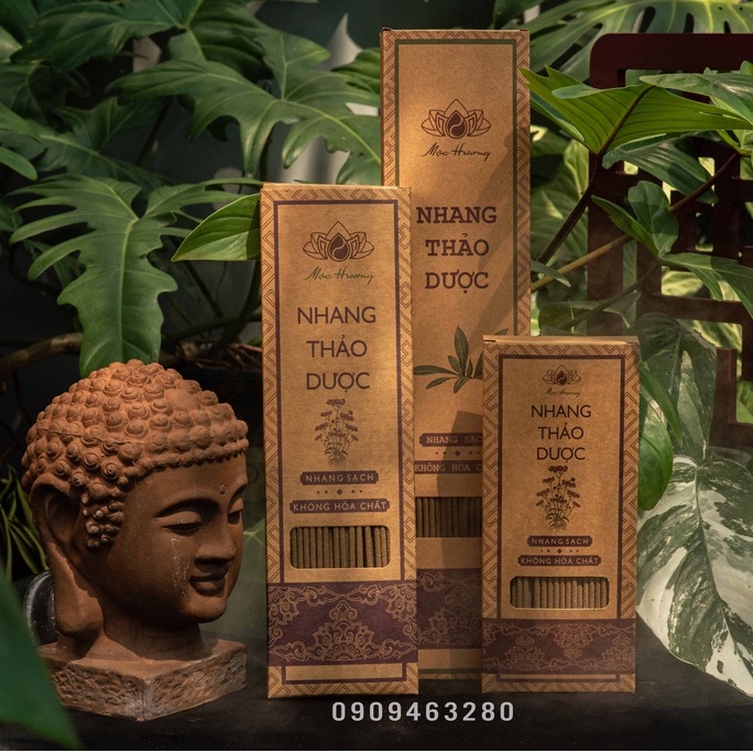 Nhang Sạch Từ Khuynh Diệp/ Vỏ Quế/ Thảo Dược