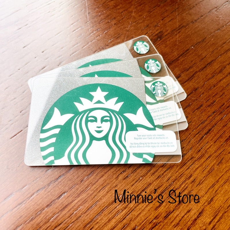 Thẻ Starbucks Việt Nam chính hãng chưa kích hoạt