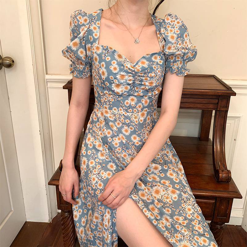 Đầm DàI Tay NgắN DáNg Ôm Đơn GiảN Cho Nữ đầm nữ JL-LYQ-11