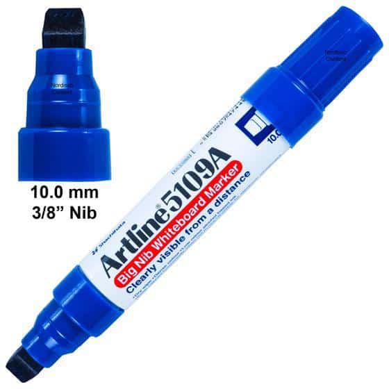 Bút lông viết bảng ngòi lớn Artline EK-5109A - Màu xanh dương (Blue)