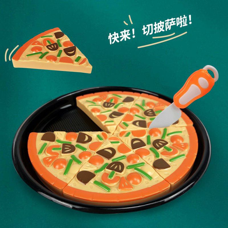Đồ Chơi Nhà Bếp Nấu Ăn Đồ Ăn Nhanh Pizza Cho Bé