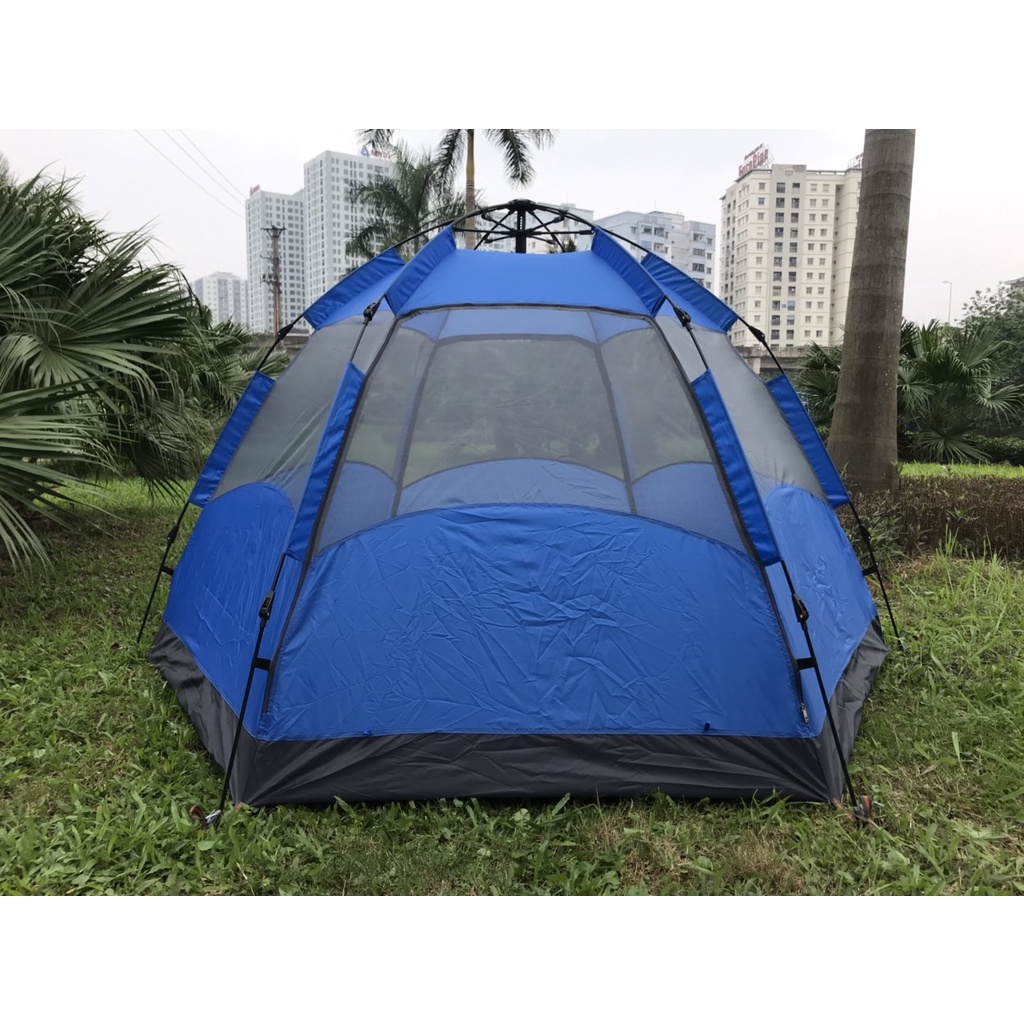 Lều hãng Hanlu tự bung 3-5 người 2 lớp chống mưa nắng, chống muỗi và tia cực tím an toàn cho cả gia đình bạn