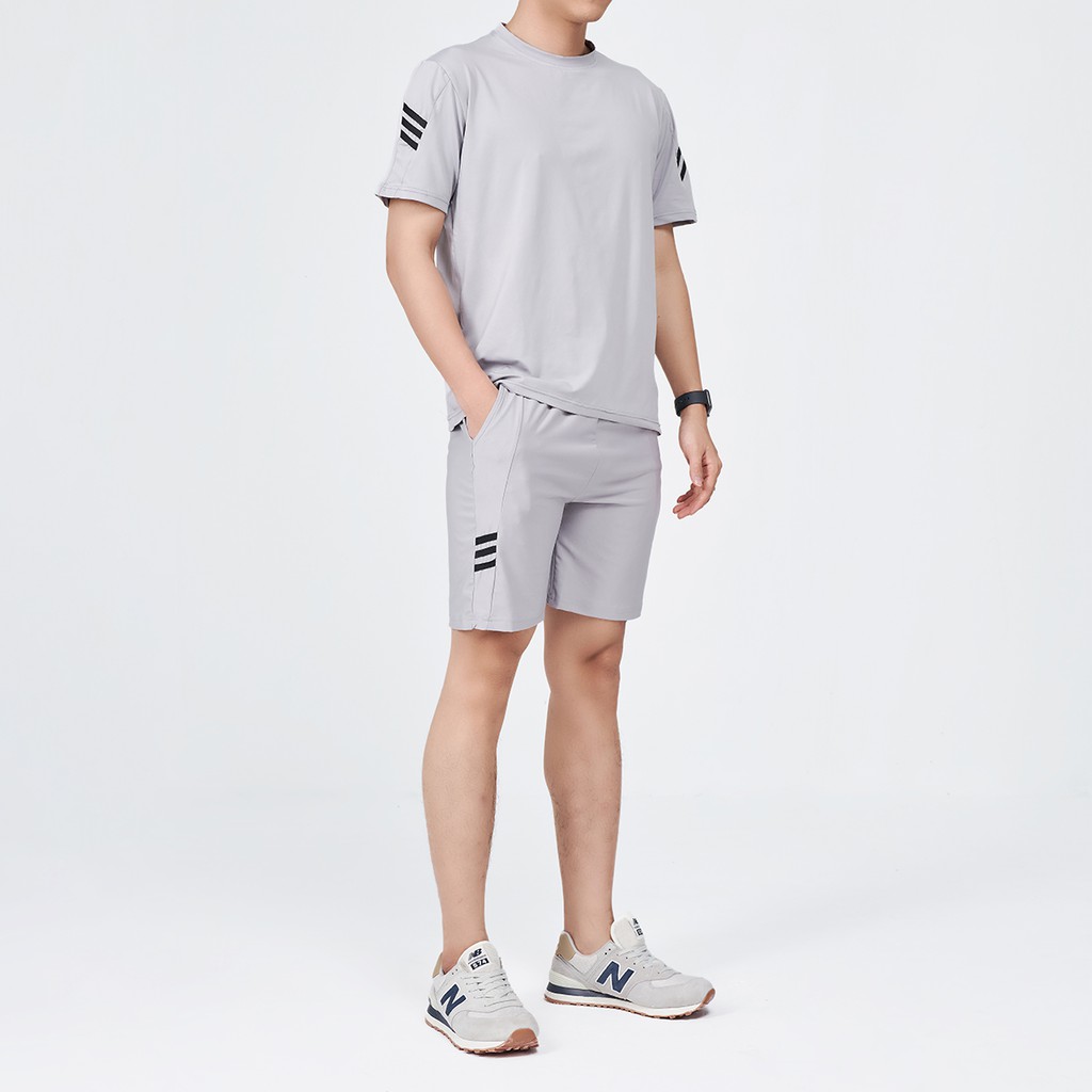 Bộ Quần Áo Thể Thao Nam Rough CoolFit, Chất Thun Tencel