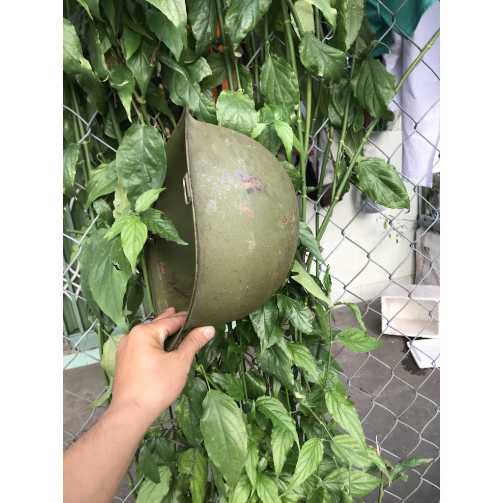 Nón sắt Mỹ xưa