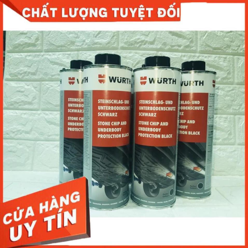 [Siêu Hot] Chai sơn phủ gầm xe hơi gốc nhựa cao su tổng hợp 1000ml – Wurth ...