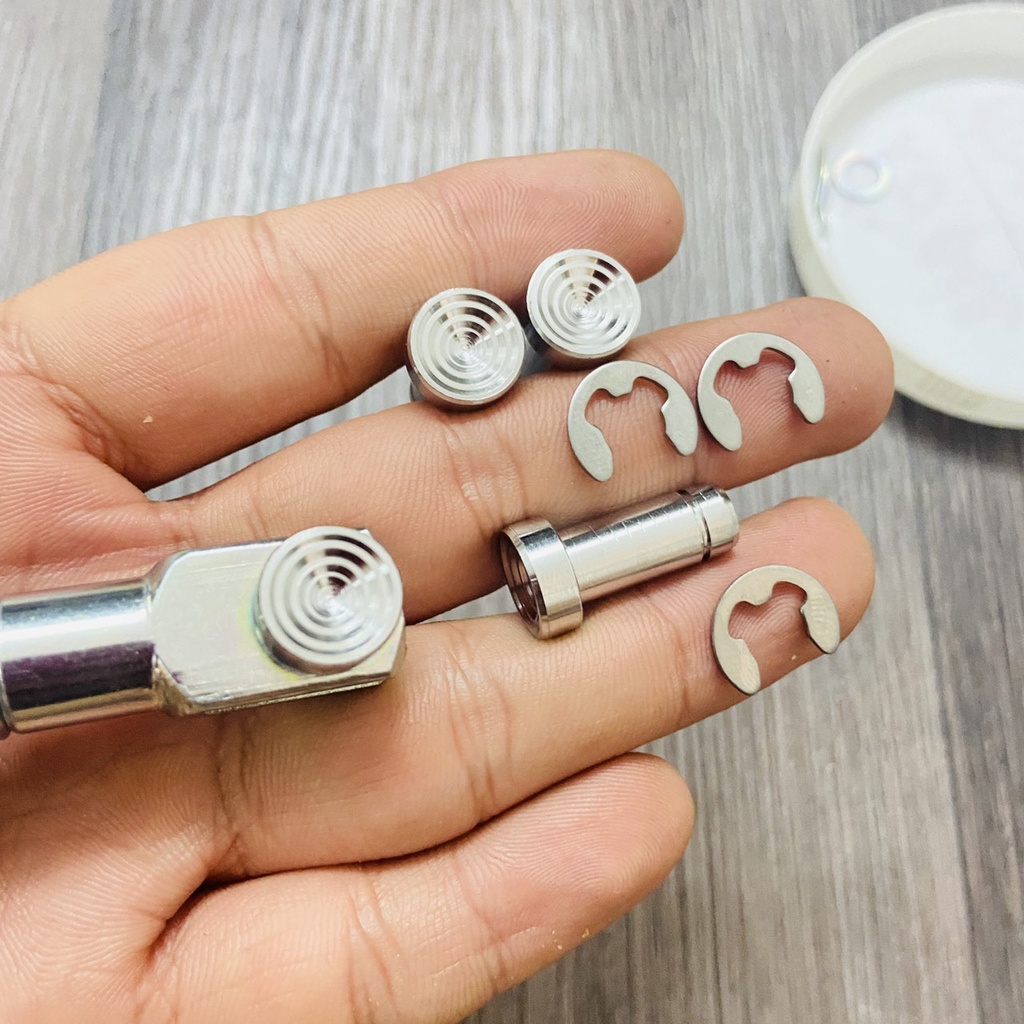 Ốc chốt ben đạp thắng dĩa sau xe máy INOX 304 SÁNG BÓNG, trang trí xe siêu chất