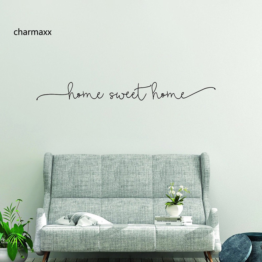 Dán tường " Home Sweet Home " trang trí nhà