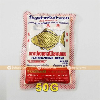 Bột rau câu giòn con cá vàng Thái Lan gói 50g