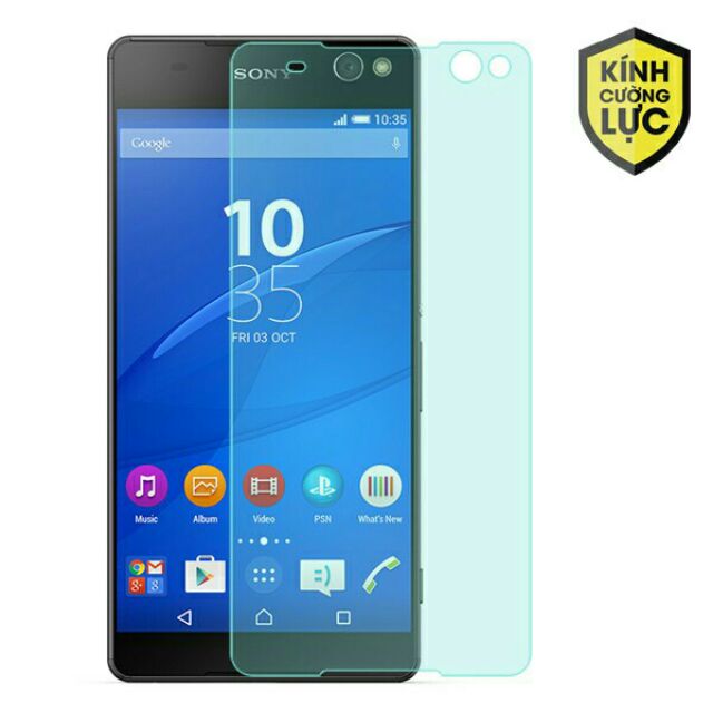 bộ 3 Dán kính cường lực sony xperia C6 /OP12