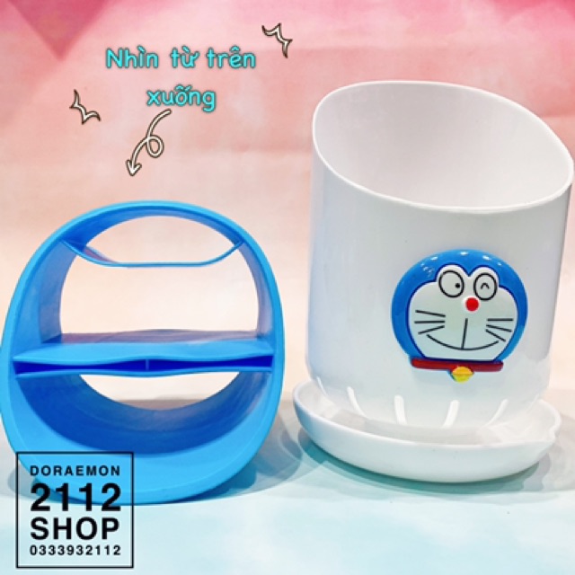 Đồ đựng dao muỗng đũa Doraemon