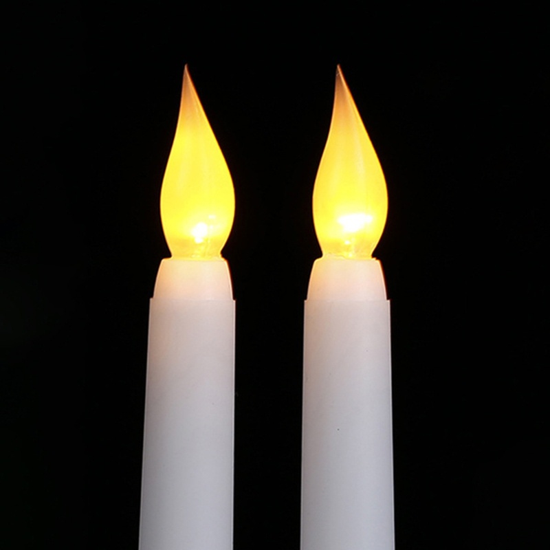Bộ 5 Cây Nến Không Lửa Chạy Bằng Pin Dùng Trang Trí Đám Cưới
