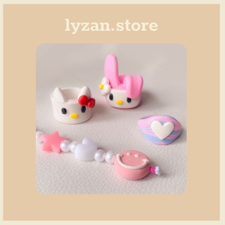 Nhẫn Đất Sét Hình Mèo Hello Kitty