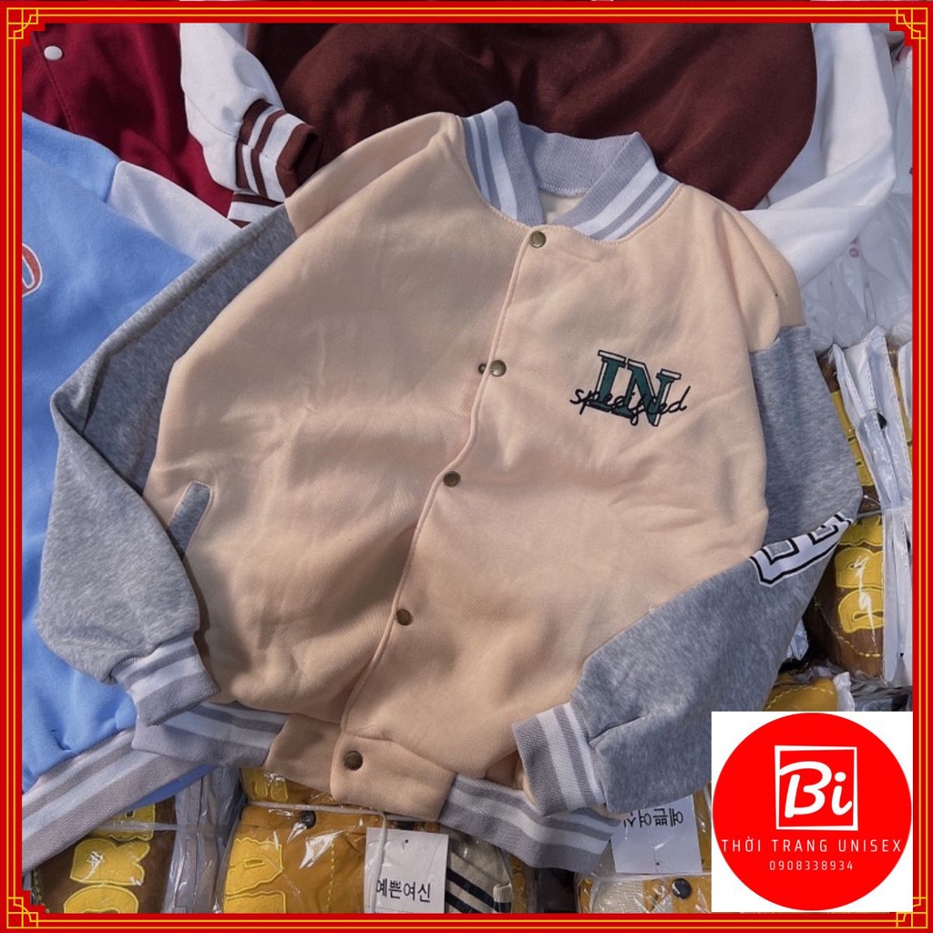 Áo Khoác Nữ Dáng Lửng Croptop Chất Nỉ Ngoại Cao Cấp in Chữ IN_Vải Loại 1 Không Xù Lông_Phom Chuẩn 63Kg Mang Đẹp