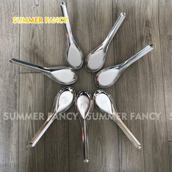 Muỗng trà bầu ăn canh INOX thìa cơm, phở, cà phê đá chanh - Spoon