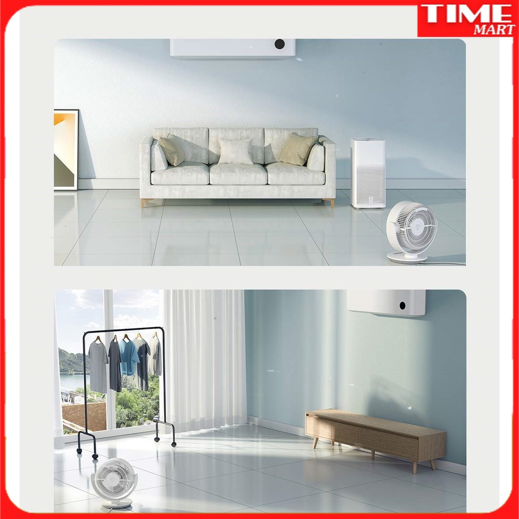 [CHÍNH HÃNG] Quạt lưu thông không khí thông minh XIAOMI DC INVERTER ZLXHS01ZM. Quạt thông minh kết nối APP Mihome [TIME]