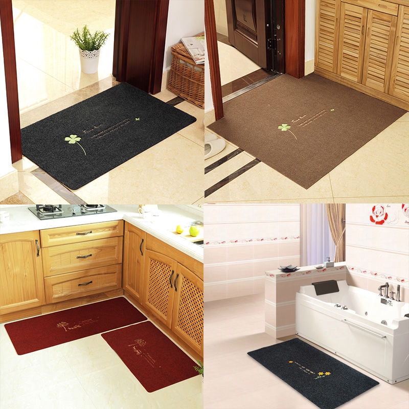 thảm lót cửa chùi chân Chống Trượt Dùng Cho Nhà Tắm, Nhà Bếp